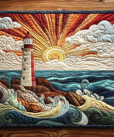 Minimal Silent Beacon Quilted Table Placemat — Modern Neutral Dining Accent, Heat-Resistant, Reversible & Easy-Care For Everyday Entertaining