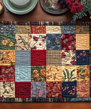 Timeless Grace Quilted Dining Placemat — Classic Neutral Table Accent, Padded Protection & Machine-Washable for Refined Everyday Use