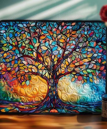 Celtic Knot Quilted Dining Placemat — Gaelic-Inspired Cotton Table Mat With Intricate Stitched Design, Durable & Washable