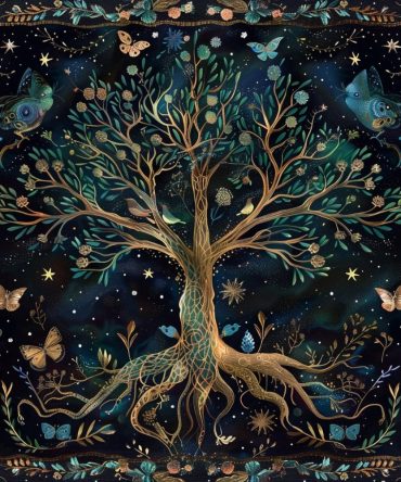 Celtic Knotwork Quilted Placemat — Detailed Heritage Table Mat, 12X18 Cotton Quilted Accent For Classic & Boho Dining Rooms