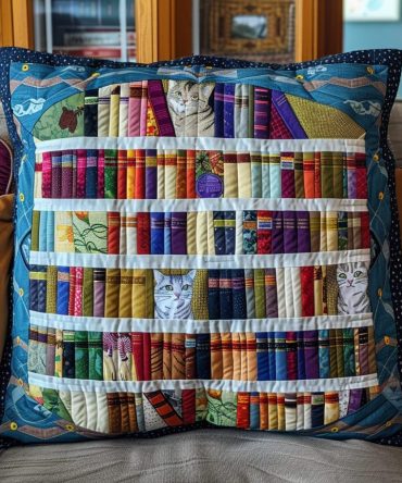 Whispering Wood Quilted Pillow Cover — Nature-Inspired Decorative Cushion Case For Rustic, Boho & Cabin-Style Interiors