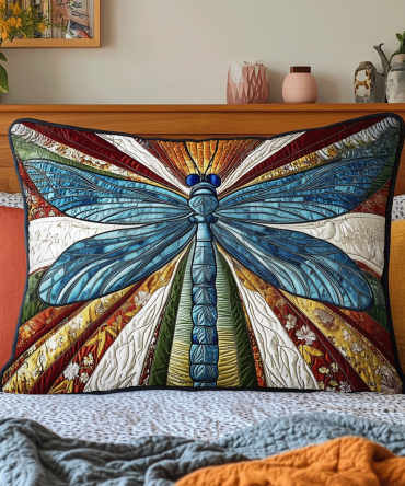 Aurora Flyer Quilted Decorative Pillow Cover — Contemporary Sky-Inspired Pillowcase With Soft Quilting And Modern Flair