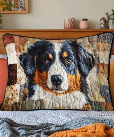 Outback Boundless Quilted Pillow Case — Rustic Australian-Inspired Decorative Pillow Cover, Durable Soft Quilting For Cozy Beds