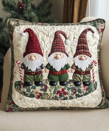Cozy Quilted Pillowcase – Plush Decorative Pillow Sham For Bedroom & Nursery, Soft Breathable Cotton, Machine-Washable Comfort For Everyday Use