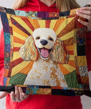 Playful Doodle Quilted Pillowcase - Hand-Drawn Style Print, Soft Cotton-Blend Cover For Nursery, Kids & Creative Spaces