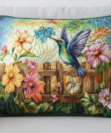 Emerald Luxury Quilted Pillow Cover — Elegant Green Decorative Throw Pillowcase For Living Room, Bedroom & Seasonal Home Styling