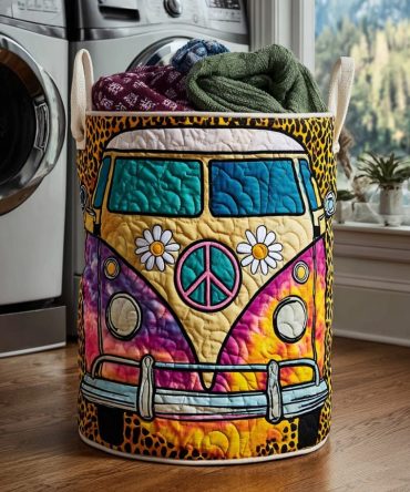 Freedom Trip Quilted Laundry Basket - Travel-Ready Foldable Hamper With Sturdy Handles, Lightweight Durable Storage For Dorms & Small Spaces