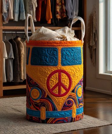 Patriotic Freedom Quilted Laundry Hamper — Sturdy Foldable Fabric Basket With Handles, Durable Everyday Laundry Storage For Home & Dorm