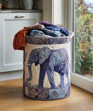Gentle Giant Quilted Fabric Laundry Hamper — Oversized Collapsible Basket With Reinforced Handles For Heavy Loads & Easy Transport