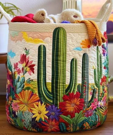 Green Haven Quilted Laundry Hamper - Large Foldable Cotton-Blend Laundry Basket With Handles & Secure Zip Lid For Eco Styling