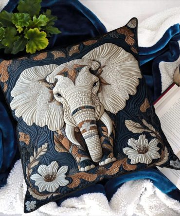 Grey Majesty Quilted Pillow Cover — Sophisticated Slate Quilted Design, Versatile Decorative Pillowcase For Modern Minimalist & Luxe Interiors