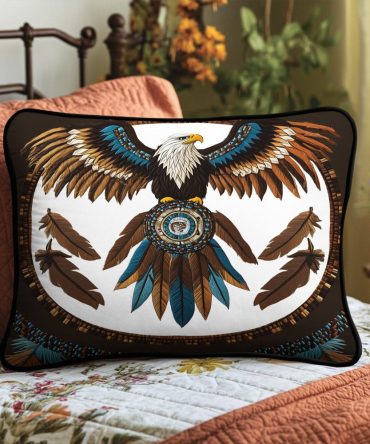 Guardian Of Dreams Quilted Decorative Pillow Cover — Soft, Elegant Accent Pillowcase For Bedroom, Nursery & Living Room Comfort