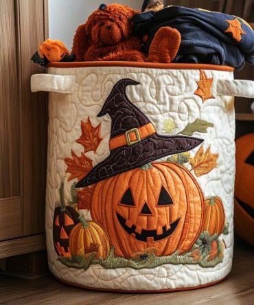 Midnight Brew Quilted Laundry Hamper - Dark Coffee-Toned Fabric Basket, Large Foldable Durable Laundry Organizer For Modern Homes