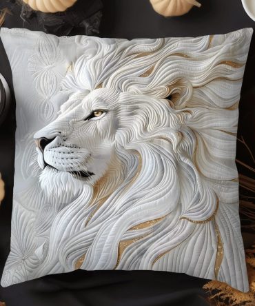 Regal Strength Quilted Decorative Pillow Cover — Noble, Heavy-Duty Accent Cushion Case For Living Room & Bedroom, Luxury Stitch Detail