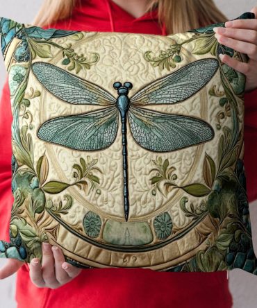 Vintage Quilted Pillowcase - Handmade Decorative Throw Pillow Cover For Sofa, Bed & Living Room, Soft Cotton Blend, Gift-Ready