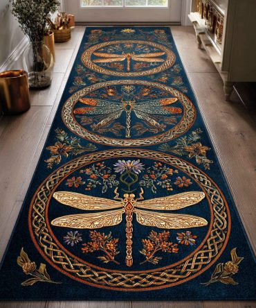 Antique Bloom Vintage Runner Rug — Distressed Floral Hallway Accent, Low-Profile Durable Rug With Anti-Slip Backing For Entryways