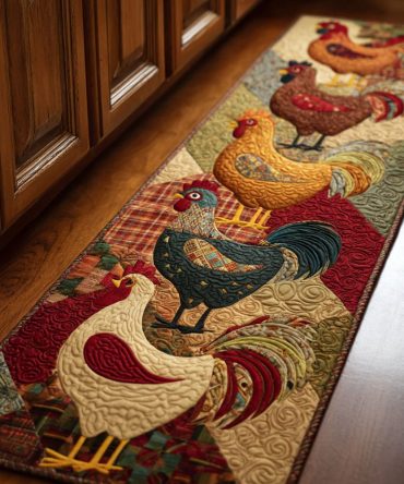 Barnyard Chuckles Runner Rug — Playful Farm Animal Hallway Runner, Durable Low-Pile Carpet For Children'S Areas & Busy Corridors