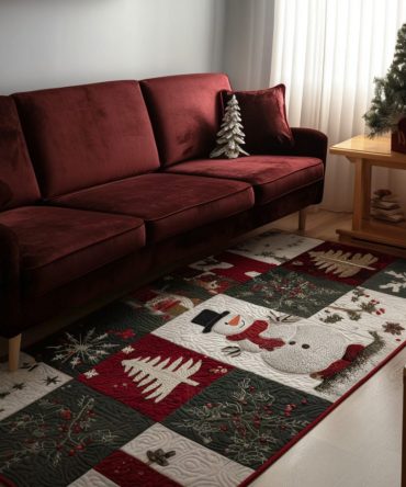 Christmas Eve Comfort Plush Runner Rug — Cozy Holiday Hallway Carpet With Thick Soft Pile, Non-Skid Backing & Machine-Washable Convenience
