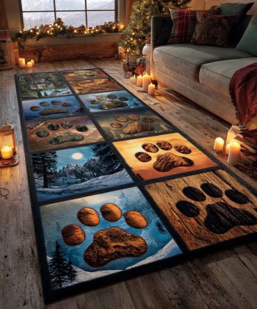Forest-Inspired Hallway Runner Rug — Plush, Durable Entryway Accent Runner With Non-Slip Backing, Stain-Resistant Finish