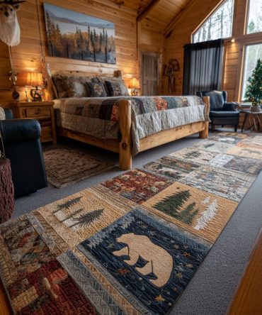 Lone Tracker Runner Rug — Rustic Outdoor-Inspired Hallway Runner, Durable Low-Pile Weave, Stain-Resistant And Perfect For High-Traffic Areas
