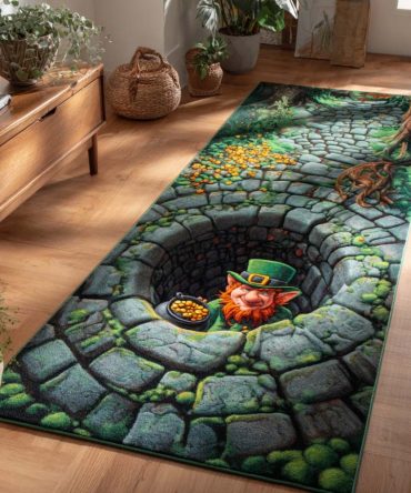 Mystic Ore Quarry Runner Rug — Industrial Chic Hallway Carpet With Mineral Tones, Durable Low-Pile, Non-Slip Backing & Easy Care