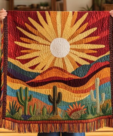 Nature Tapestry Woven Throw For Sofa — Scenic Botanical Blanket, Eco-Inspired Home Decor Accent For Living Room & Reading Nooks
