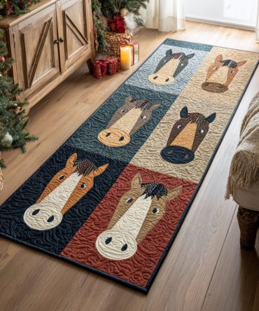 Playful Pasture Pals Kids Runner Rug – Cute Farm Animal Hallway & Nursery Runner, Soft Low-Pile Mat With Non-Slip Backing For Playrooms