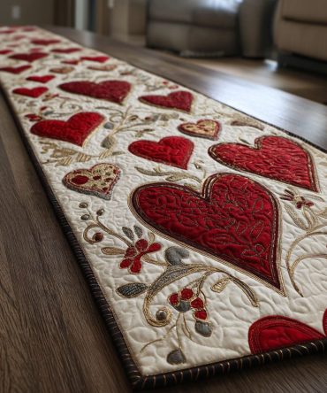 Quiet Love Runner Rug — Serene Floral Hallway Carpet, Elegant Muted Palette Runner For Hallways & Stairs, Low-Profile Non-Slip Backing