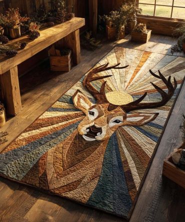 Rustic Glory Distressed Hallway Runner Rug — Vintage-Inspired Durable Runner, Non-Slip, Fade-Resistant Accent For Entryway & Living Areas