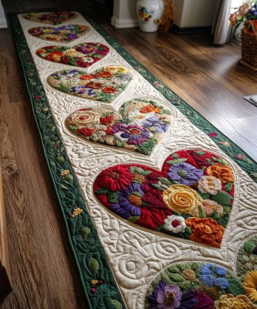 Soft Embrace Runner Rug — Gentle Floral Hallway Carpet, Plush Low-Pile Runner For Comfort, Durable Stain-Resistant Fiber — Ideal Entryway