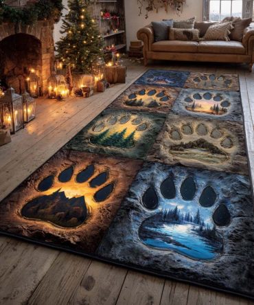 Wild Spirit Hallway Runner Rug — Nature-Inspired Soft Runner For Entryways, Non-Slip Backing, Machine-Friendly Care