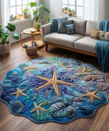 Midnight Ivy Swirl Rug — Elegant Dark Floral Custom-Shaped Area Rug, Soft Low-Pile Accent With Anti-Slip Backing