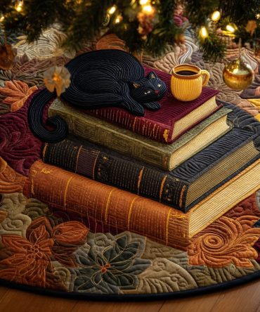 Mocha Dreams Quilted Christmas Tree Skirt — Warm Neutral Holiday Accent, Plush Quilting & Soft Texture For Cozy Seasonal Styling