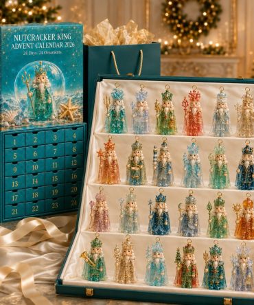 Nutcracker Christmas Advent Calendar - 24-Day Acrylic Charm Holiday Countdown With Classic Nutcracker Ornaments, Collector'S Gift 2026