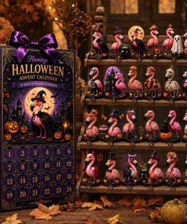 Witch Moon Halloween 24-Day Acrylic Charm Advent Calendar 2026 - Spooky Night Countdown, Collectible Charms & Gift-Ready