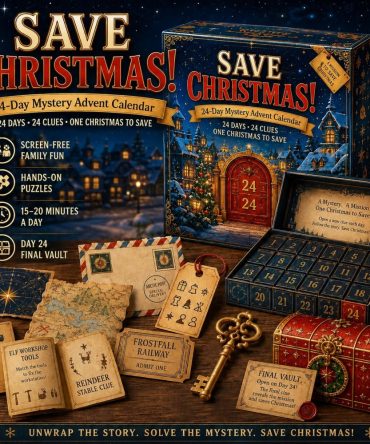 24-Day Mystery Advent Calendar 2026 – Surprise-Themed Collectible Acrylic Charms, Daily Reveal Countdown & Unique Holiday Gift