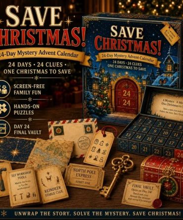 Limited-Edition 2026 Mystery Adventure Advent Calendar - 24 Acrylic Charms, Daily Reveal Puzzle Gifts For Collectors & Gift Givers