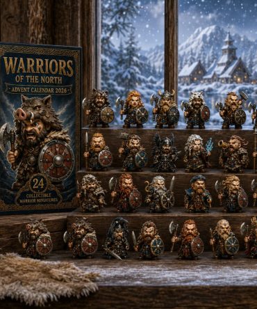 Warriors Of The North 24-Day Northern Legends Advent Calendar 2026 — Viking & Norse Acrylic Charms, Collector’S Set