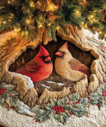 Evergreen Love Premium Tree Skirt — Made-To-Order Romantic Christmas Tree Skirt, Plush Fabric, Custom Sizes & Monogram Options