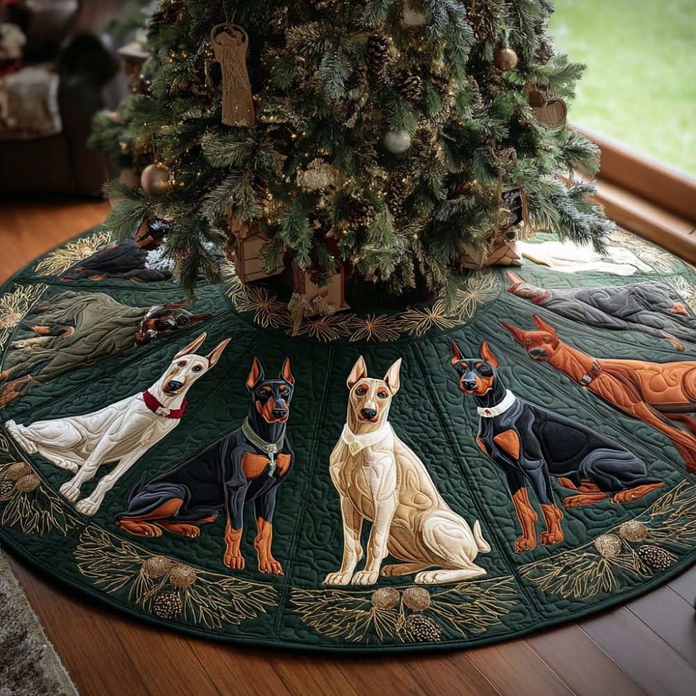 Personalized Faithful Friend Christmas Tree Skirt — Made-To-Order Pet Tribute Holiday Tree Collar, Durable & Soft, Customizable