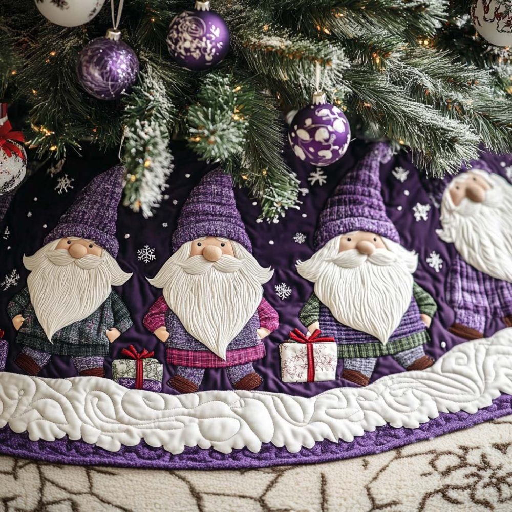 Mini Christmas Tree Skirt — Custom Made-To-Order 'Little' Holiday Tree Skirt For Small Trees, Cozy Seasonal Decoration