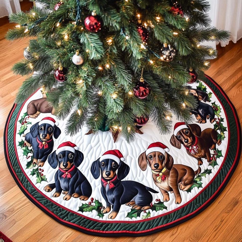 Shorty Splendor Petite Tree Skirt — Compact Custom Holiday Skirt For Small Christmas Trees, Plush Finish, Made-To-Order Giftable