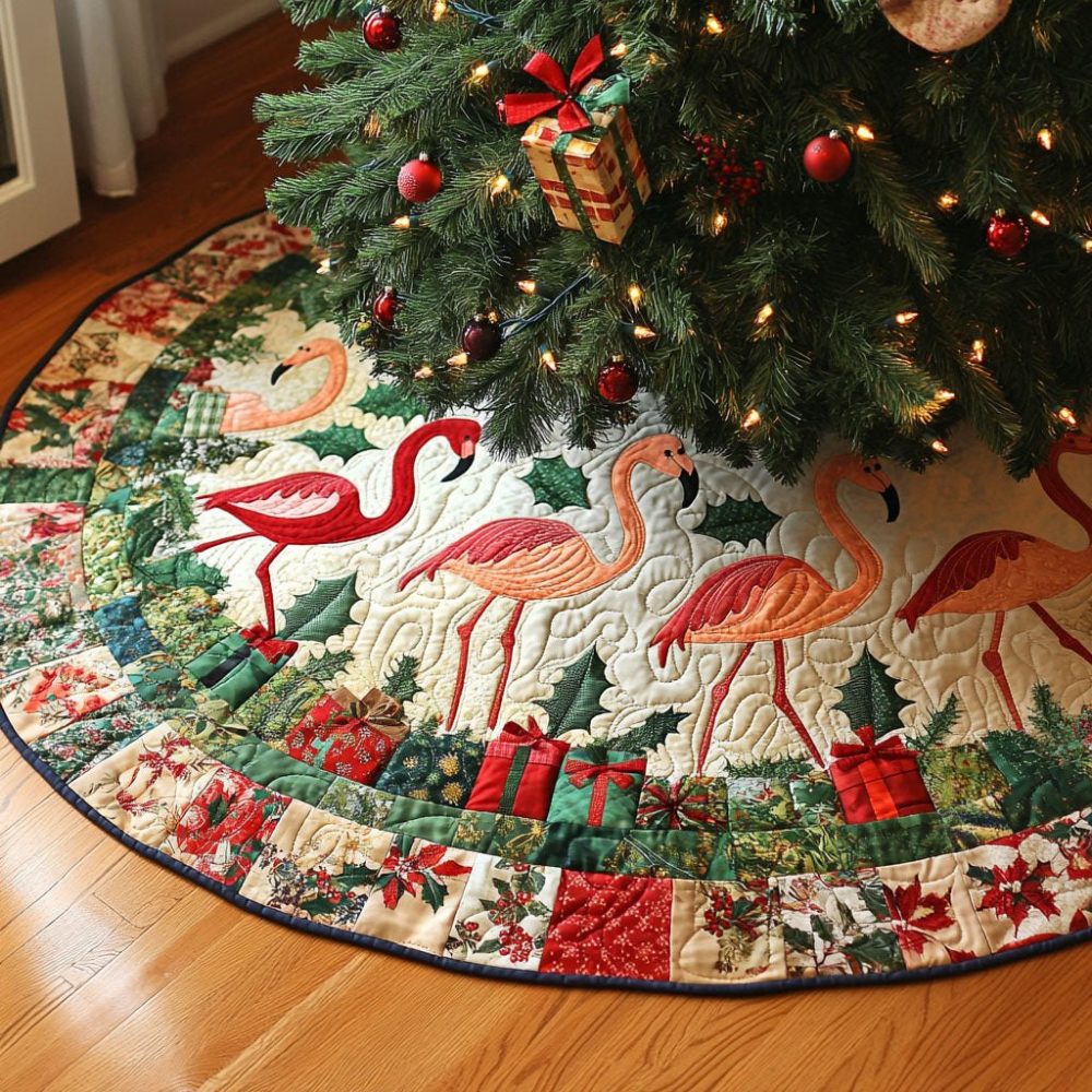 Tropical Noel Custom Christmas Tree Skirt — Made-To-Order Holiday Base With Lush Prints, Tailored Fit & Durable Finish