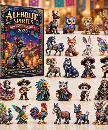 Alebrije Spirits Night Día De Muertos Calendar 2026 — 24 Fantastical Acrylic Charms For Colorful Altar Displays & Collectors