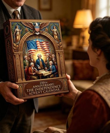 America'S 250Th Independence 24-Day Advent Calendar 2026 — Patriotic Acrylic Charms, Limited-Edition Anniversary Countdown