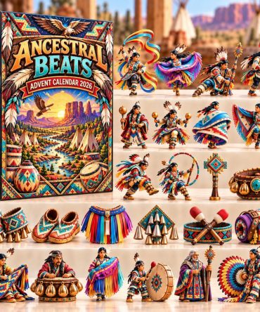 Ancestral Beats 2026 Music-Themed Advent Calendar — 24-Day Acrylic Charm Collection Celebrating Rhythms & Tradition