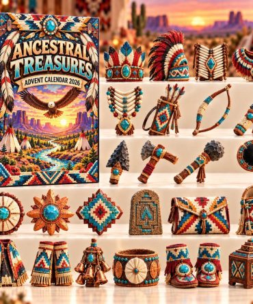 Ancestral Treasures 2026 Advent Gift Calendar — 24 Days Of Acrylic Charm Keepsakes Celebrating Family & Heritage