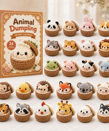 Animal Dumpling Advent 2026 — 24-Day Kawaii Countdown With Adorable Animal Dumpling Acrylic Charms
