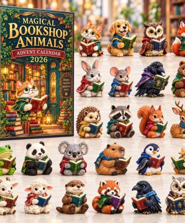 Animal Library Holiday Countdown Calendar — Limited-Edition 24-Day Acrylic Charm Set For Kids & Collectors , 2026 Gift