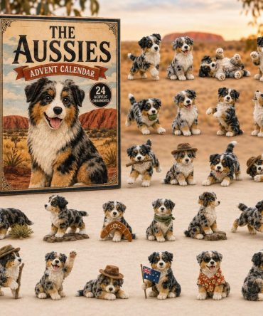 Aussie Dog Kingdom 24-Day 2026 Advent Calendar — Australian Canine Acrylic Charms, Collector-Ready Holiday Countdown Gift